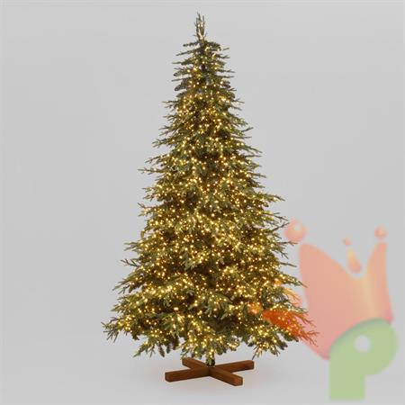 ALBERO DI NATALE 255 CM PINO DELUXE LUMINOSO 5150 MINILED