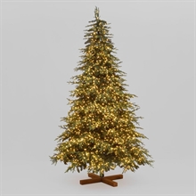 ALBERO DI NATALE 255 CM PINO DELUXE LUMINOSO 5150 MINILED