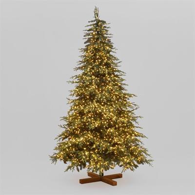 ALBERO DI NATALE 255 CM PINO DELUXE LUMINOSO 5150 MINILED