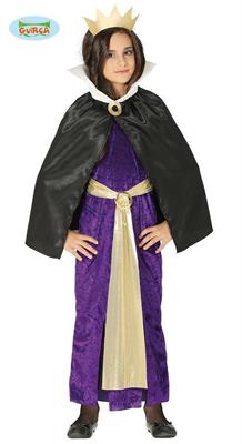 COSTUME STREGA MALVAGIA BAMBINA 10-12 ANNI