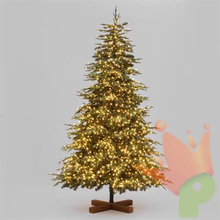 ALBERO DI NATALE 195 CM PINO DELUXE LUMINOSO 2950 MINILED