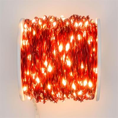 LUCI DI NATALE 500 MICROLED BIANCO CALDO 25MT