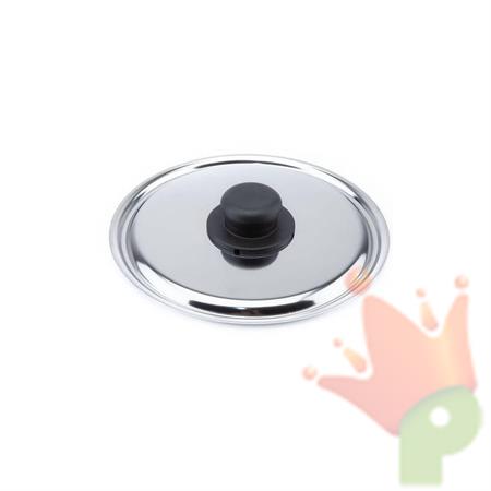 COPERCHIO INOX 30CM CON FASCIA