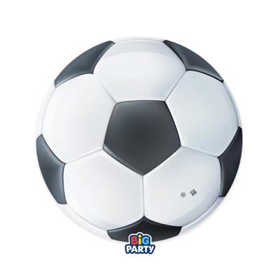PIATTI FOOTBALL 18CM 6PZ