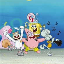 TOVAGLIOLI SPONGEBOB 33X33CM 20PZ