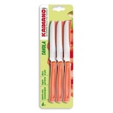COLTELLI DA TAVOLO DINAMIK ARANCIO 6PZ
