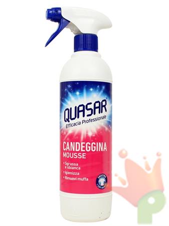 QUASAR SPRAY SGRASSATORE CON CANDEGGINA 580 ML