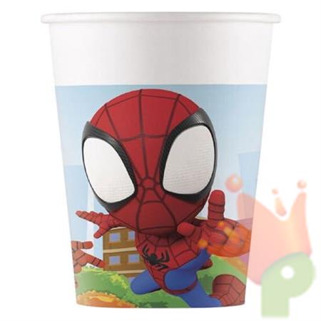 BICCHIERI SPIDEY & FRIENDS 8PZ
