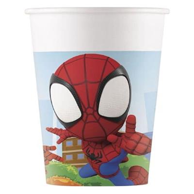 BICCHIERI SPIDEY & FRIENDS 8PZ