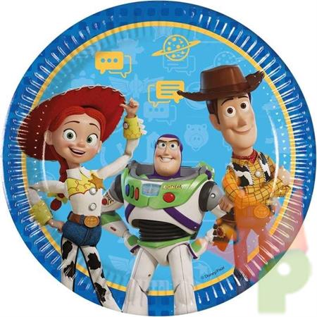PIATTI TOY STORY 5 23CM 8PZ
