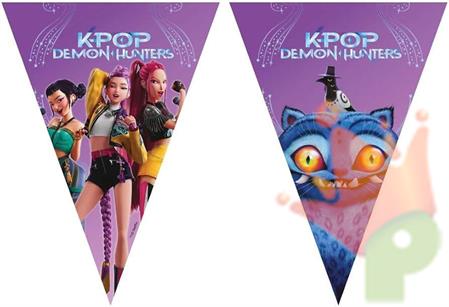 FESTONE BANDIERINE K-POP DEMON HUNTERS 2,3MT