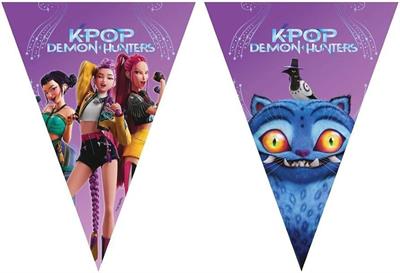 FESTONE BANDIERINE K-POP DEMON HUNTERS 2,3MT