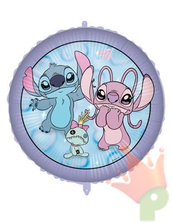 PALLONCINO MYLAR STITCH ANGEL CUTE 45CM