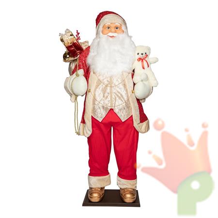 BABBO NATALE ROSSO 180CM