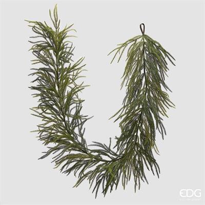 GHIRLANDA CRYPTOMERIA VERDE 210CM