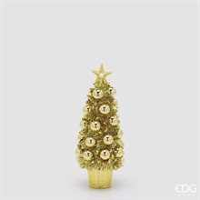 ALBERO DI NATALE DECORATO CON PALLINE 32CM