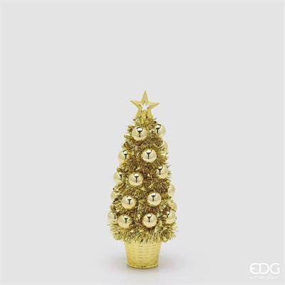 ALBERO DI NATALE DECORATO CON PALLINE 32CM