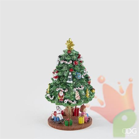 CARILLON ALBERO CON PACCHI REGALI 18CM