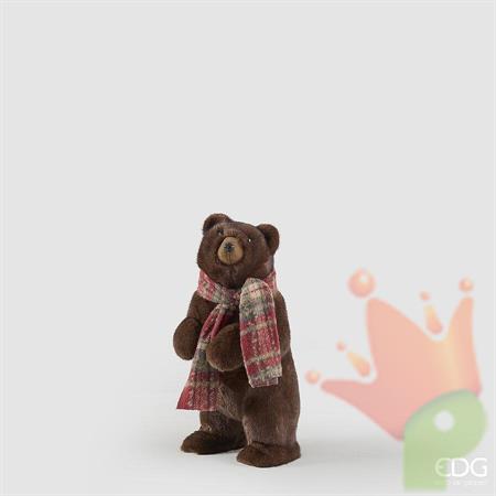 ORSO IN PIEDI CON SCIARPA 41CM
