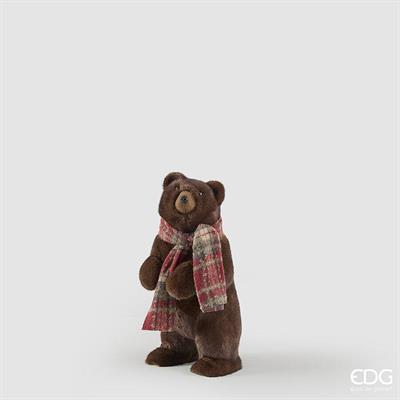 ORSO IN PIEDI CON SCIARPA 41CM