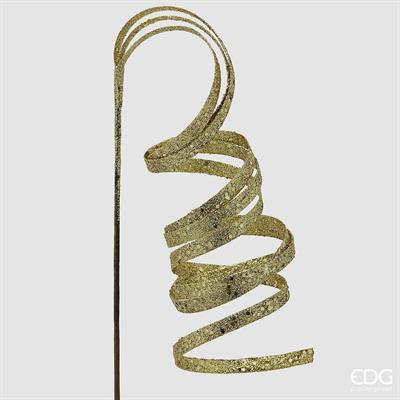 RAMO FILANTE ORO GLITTERATO 85CM