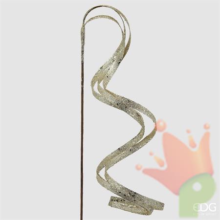RAMO FILANTE CHAMPAGNE GLITTERATO 85CM