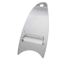 AFFETTATUTTO CON LAMA LISCIA REGOLABILE ACCIAIO INOX