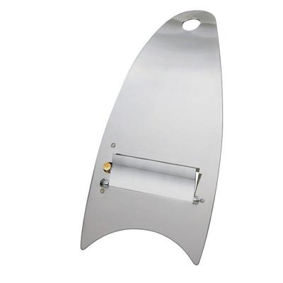 AFFETTATUTTO CON LAMA LISCIA REGOLABILE ACCIAIO INOX