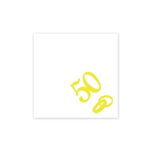 TOVAGLIOLI 25X25 2V 50 ANNIVERSARIO 20PZ