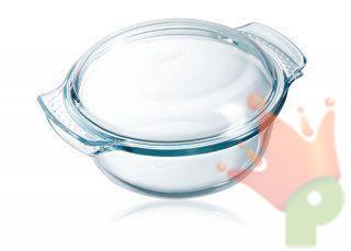 CASSERUOLA PYREX CON COPERCHIO 4.9L 32X27 CM 4/5 PORZIONI