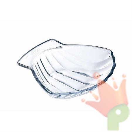 FORMA CONCHIGLIA IN VETRO 13 x 13 x 3 CM