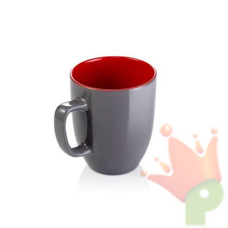 TAZZA MUG GRIGIA CREMA SHINE