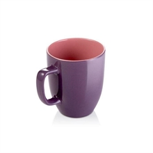 TAZZA MUG VIOLA CREMA SHINE