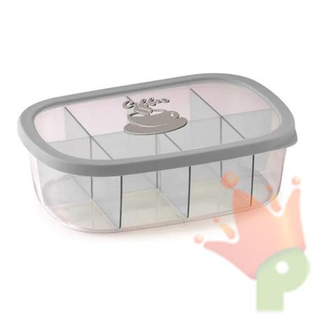 PORTA CAPSULE CAFFE' IN PLASTICA 3 LT 28,5X20,5X8,5 CM