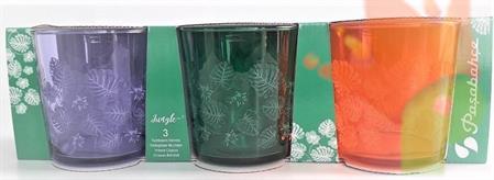 TRIS BICCHIERI JUNGLE PASABAHC 380 CC
