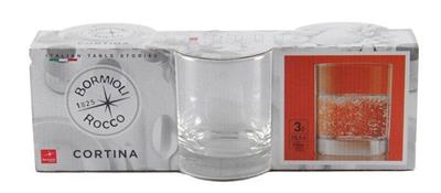 BICCHIERI ACQUA CORTINA 25CL 3PZ