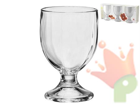 BICCHIERI MUGHETTO VINO 3PZ