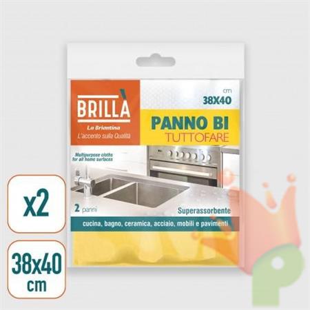 PANNI BI IL TUTTOFARE 2PZ 38X40CM