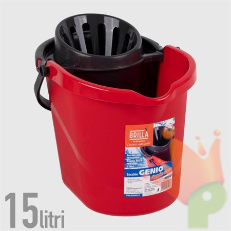 SECCHIO GENIO DOPPIE ACQUE 15 LITRI