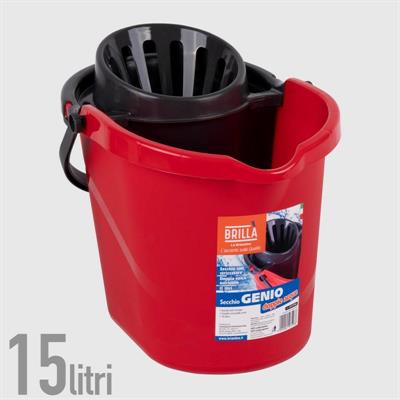 SECCHIO GENIO DOPPIE ACQUE 15 LITRI
