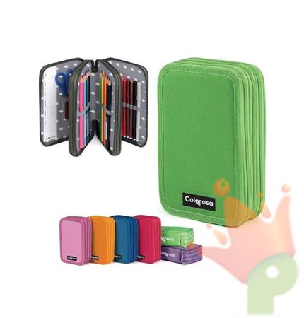 ASTUCCIO 3 ZIP LINEA COLORS