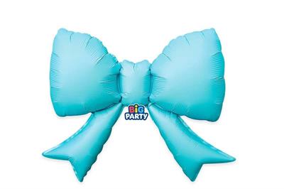 PALLONCINO MYLAR FIOCCO CELESTE 43X55CM