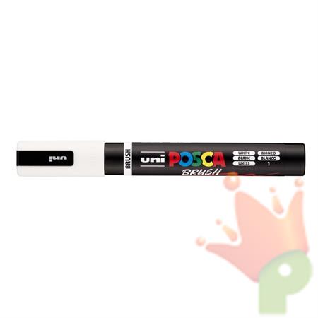 UNIPOSCA BIANCO BRUSH 1.0-4.0MM