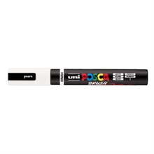 UNIPOSCA BIANCO BRUSH 1.0-4.0MM