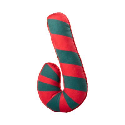 CUSCINO BASTONCINO CANDY CANE ROSSO/VERDE 50CM