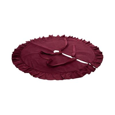 COPRIBASE PER ALBERO CON MERLETTO BORDEAUX 120CM