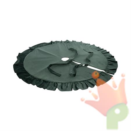 COPRIBASE PER ALBERO CON MERLETTO VERDE 120CM