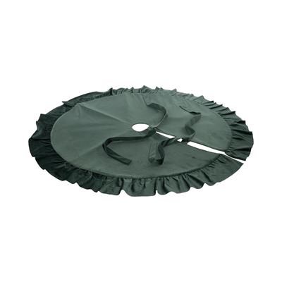 COPRIBASE PER ALBERO CON MERLETTO VERDE 120CM