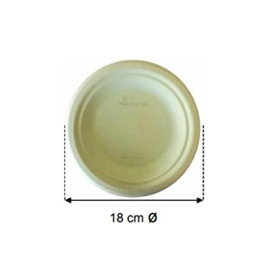 PIATTI 18CM BIO VERDE NATURANDA 18PZ
