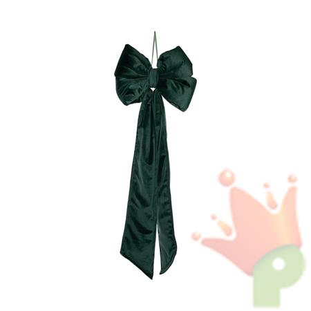 FIOCCO IN VELLUTO VERDE 75CM